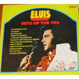 Elvis* – Hits Of The 70's Lp 1976 (Vg+/Vg)