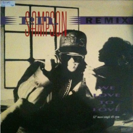 P.M. Sampson – We Love To Love (Remix) Maxi-Single (Vg+/Vg+)