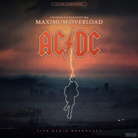 AC/DC ‎– Maximum Overload Lp, Red vinyl