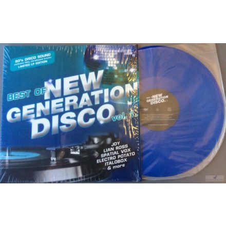 Various ‎– Best Of New Generation Disco Vol. 1. Limited Edition, Special Edition, blue vinyl