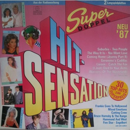 Various – Super Doppel Hit-Sensation '87 2xLp (Vg/Vg+)