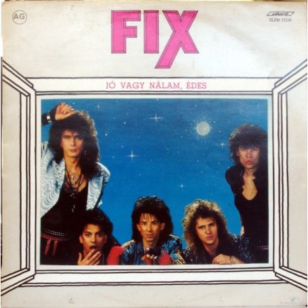 Fix – Jó Vagy Nálam, Édes lp, album 1989 (Vg+/Vg)
