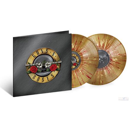 Guns N' Roses - Greatest Hits 2xLp ( Limited Edition, Gold With White & Red Splatter)  
