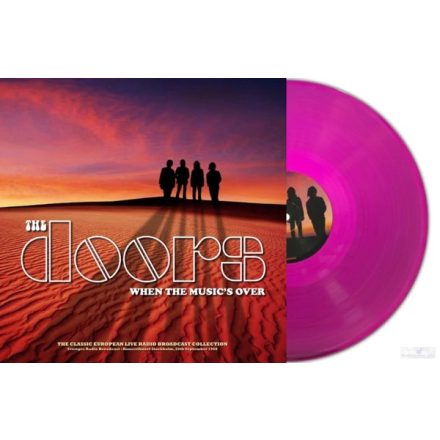 The Doors - When the Music's Over Stockholm 1968 Lp, Violet Vinyl