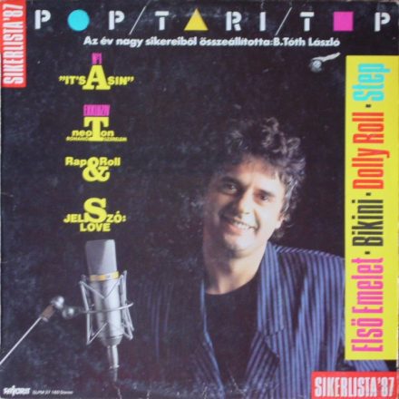 B. Tóth László – Pop-Tari-Top '87 Lp 1987 (Vg/Vg)