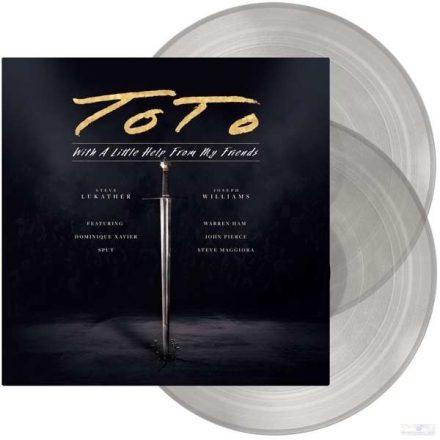 TOTO - WITH A LITTLE HELP FROM MY FRIENDS 2xLP TRANSPARENT VINYL