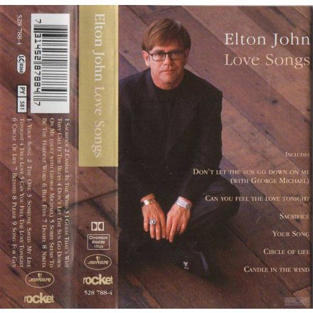Elton John – Love Songs Cas.(Vg+/Vg+)