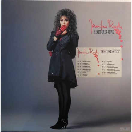 Jennifer Rush – Heart Over Mind Lp 1987 (Vg+/Vg+)