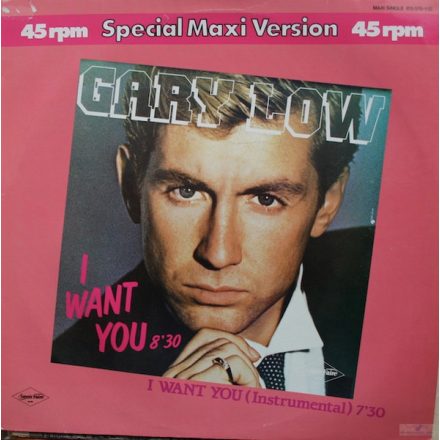 Gary Low – I Want You Maxi-Single (Vg+/Vg)