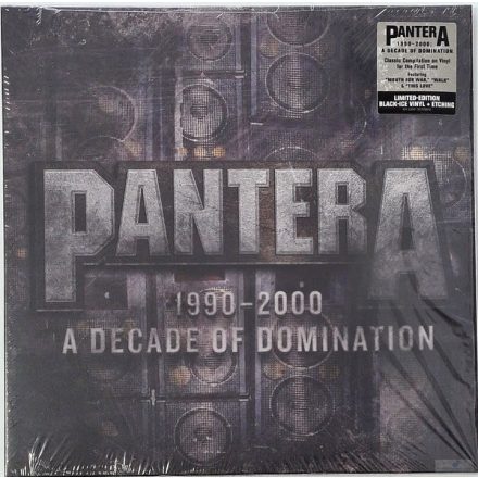 Pantera - 1990 - 2000: Decade Of Domination  2xLP, Album, Ltd, Black Ice