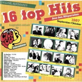 Various – 16 Top  1987 September/Oktober (Vg+/Vg+)