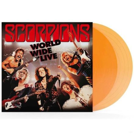 Scorpions - World Wide Live 2xLP, Album (Orange Vinyl)