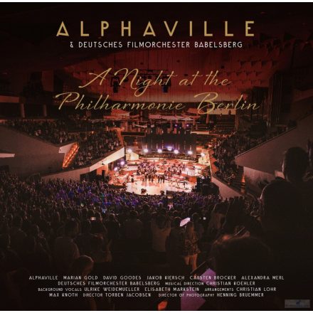 Alphaville - A Night At The Philharmonie Berlin 3xLp (180g ,Ltd Handnumbered RSD Edition , Transparent Vinyl) 