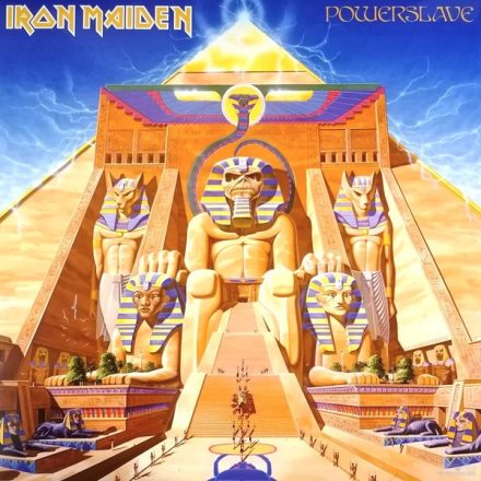 Iron Maiden - Powerslave LP, Album, Ltd, RE, 180