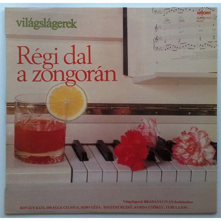 Various ‎– Régi Dal A Zongorán (Világslágerek) Lp (Vg-G-Vg)