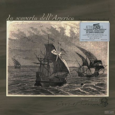 Ennio Morricone – La Scoperta Dell'America Lp, Limited Edition, Numbered, Reissue, Grey Marbled, 180g