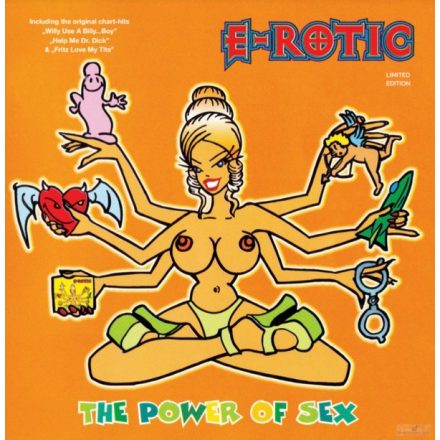 E-Rotic ‎– The Power Of Sex Lp,Re
