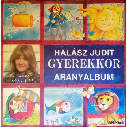 Halász Judit – Gyerekkor - Aranyalbum Lp (Vg/Vg)