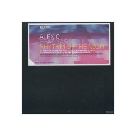 Alex C. Feat. Yasmin K. – Rhythm Of The Night (Vg+/Vg+)