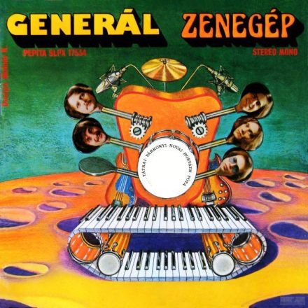 Generál – Zenegép Lp 1977 (G/Vg+)