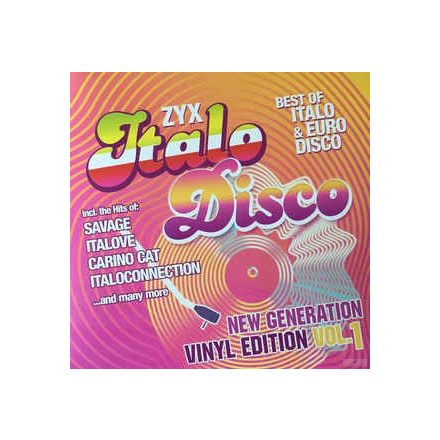 Various - ZYX Italo Disco New Generation Vinyl Edition Vol.1 Lp