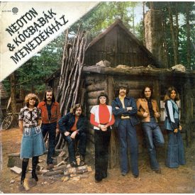   Neoton & Kócbabák ‎– Menedékház Lp+insert 1976 (Vg+/Vg+)