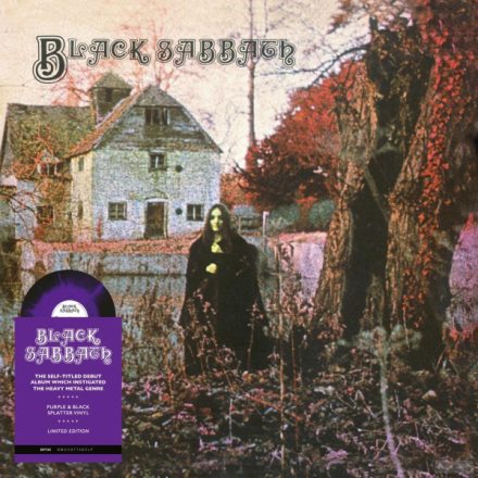 BLACK SABBATH - BLACK SABBATH LP, Album, Re (Ltd, Purple & Black Splatter Vinyl )