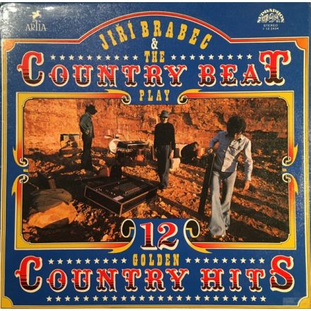 Jiří Brabec & The Country Beat – 12 Golden Country Hits Lp (Vg+/Vg)