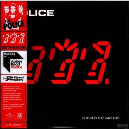  Police  - Ghost In The Machine LP, Album ( Ltd, RE, RM )