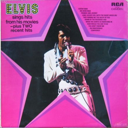 Elvis – Elvis Sings Hits From His Movies Lp UK. (Vg+/Vg)