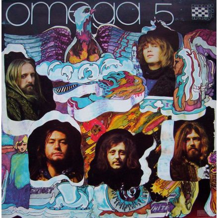 Omega ‎– Omega 5 Lp,album 1973 (Vg+/Vg)