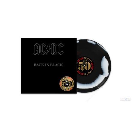 AC/DC - BACK IN BLACK   LP, Album (Ltd, Black & White Vinyl)