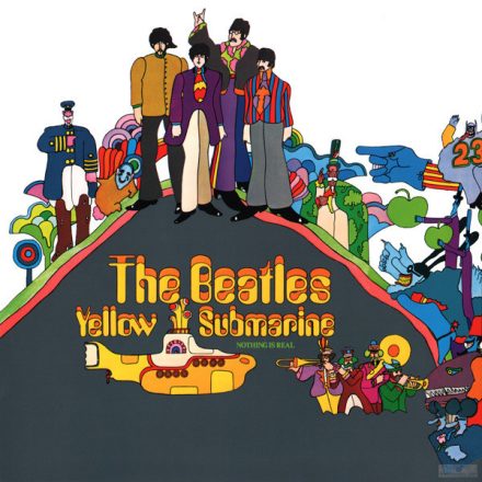  BEATLES - YELLOW SUBMARINE  LP , Album ,Re 