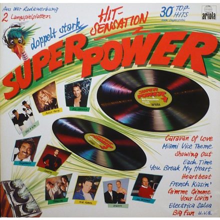 Various – Super Power Hit-Sensation 2xLp (Vg+/Vg+)