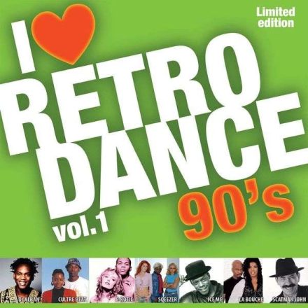 Various - I Love Retro Dance 90's Vol.1. Lp