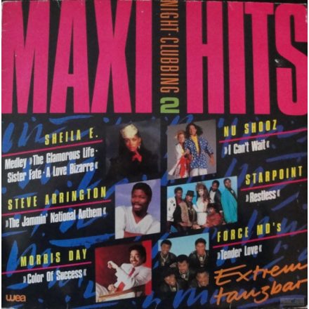 Various – Maxi Hits - Night Clubbing 2 Lp (Vg+/Vg+)