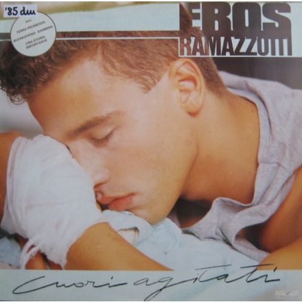 Eros Ramazzotti ‎– Cuori Agitati lp 1986 (Vg+/Vg+) 