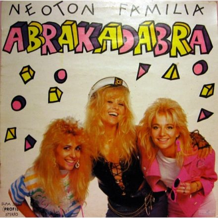 Neoton Família – Abrakadabra Lp+insert 1989 (Vg+/Vg)