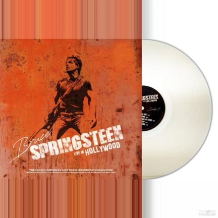 BRUCE SPRINGSTEEN  - Live In  HOLLYWOOD  1992 Lp (NATURAL CLEAR VINYL)