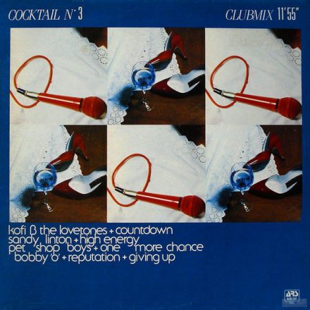 Various – Cocktail N. 3 - '85 Clubmix  Partially Mixed Lp (Vg+/Vg)