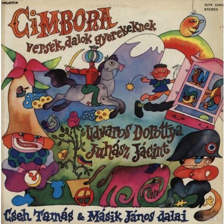 Various – Cimbora (Versek, Dalok Gyerekeknek) Lp (Vg+/Vg)
