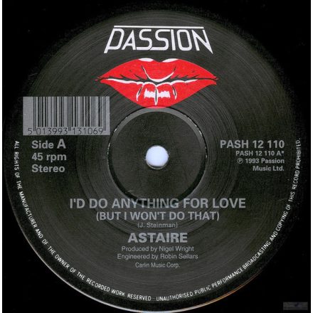 Astaire – I'd Do Anything For Love (But I Won't Do That) / You Blow Hot And Cold (Ex/Vg)