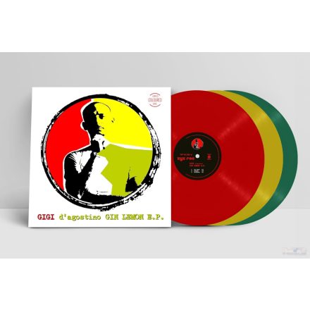 Gigi D Agostino – Gin Lemon 3xLp , Re ( Limited Edition, Coloured Vinyl)