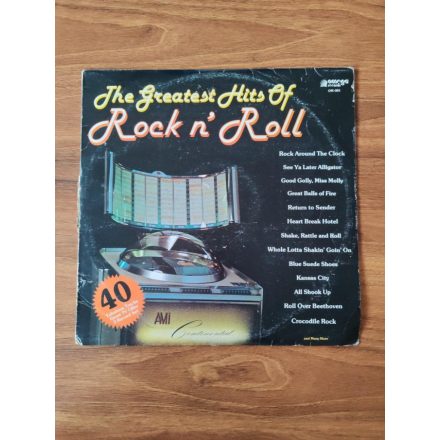 Various – The Greatest Hits Of Rock N' Roll 2x Lp (Vg/G)