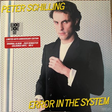 Peter Schilling - Error in the System LP (RSD 2023)