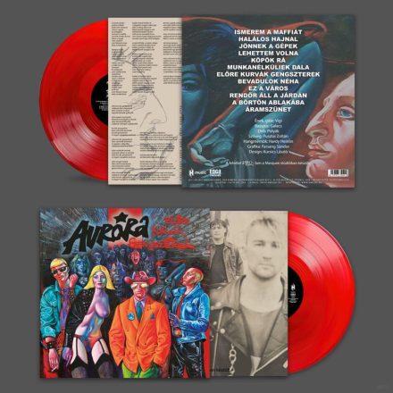 Aurora - Előre kurvák gengszterek Lp ,Re ( Ltd, Red Vinyl)