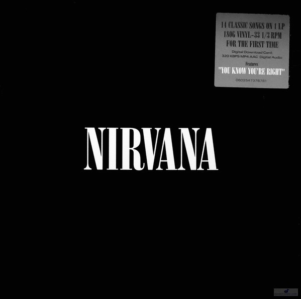 Nirvana - Nirvana Lp +mp3 download card - Bakelit-Vinyl Shop