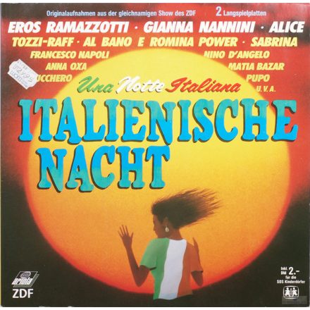 Various – Una Notte Italiana 2xLp (Vg+/Vg+) / Raf - Eros Ramazzotti - Sabrina ...