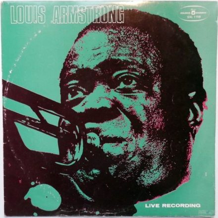 Louis Armstrong – Live Recording Lp 1974 (Ex/Vg+)