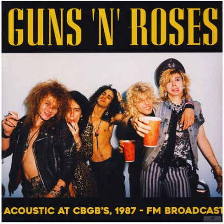 Guns 'N Roses -Acoustic At Cbgb's 1987 Lively Youth | Item No: 698890 Vinyl LP | 2019 / EU | New